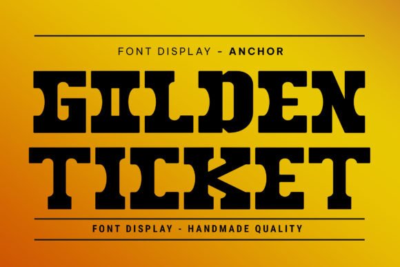Anchor Font - Preview 2