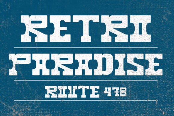 Anchor Font - Preview 3