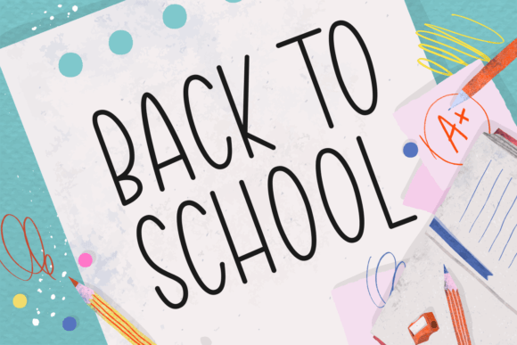 Back to Notes Font - Preview 5