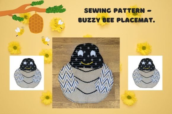 Bee Placemat Sewing Pattern