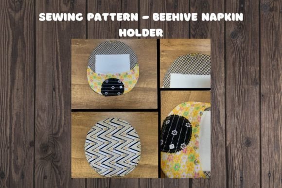 Beehive Napkin Pouch Easy Sewing Pattern