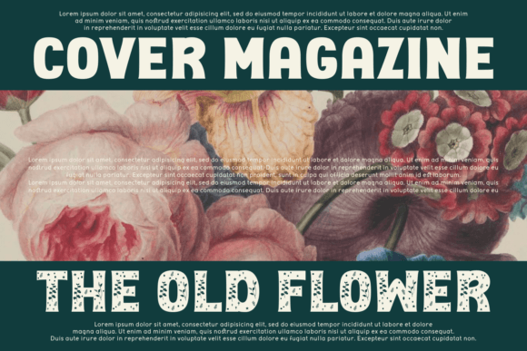 Botanic Floral Garden Font - Preview 4