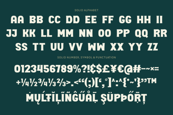 Botanic Floral Garden Font - Preview 5