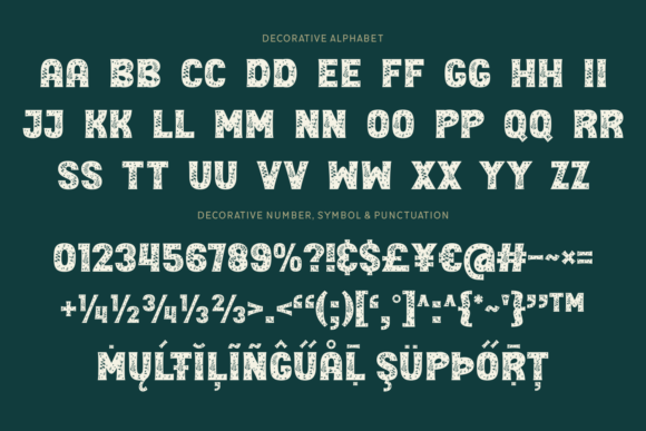 Botanic Floral Garden Font - Preview 6