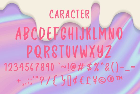 Candy Note Font - Preview 3