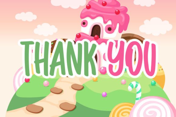Candy Note Font - Preview 4