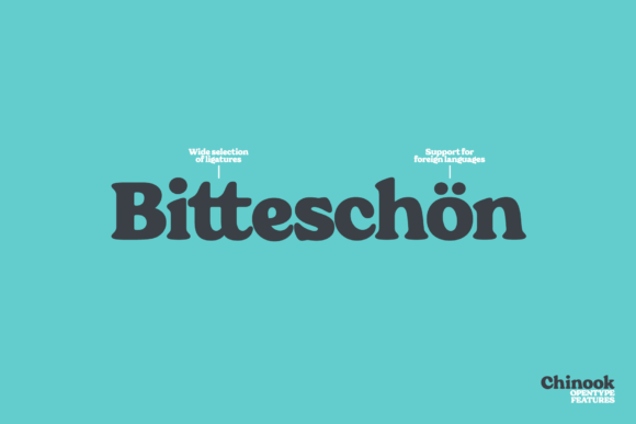 Chinook Font - Preview 4