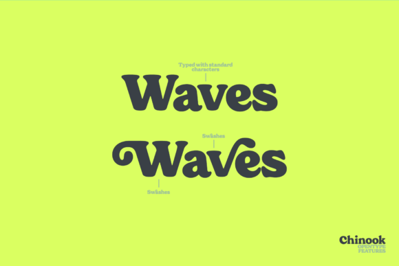Chinook Font - Preview 5
