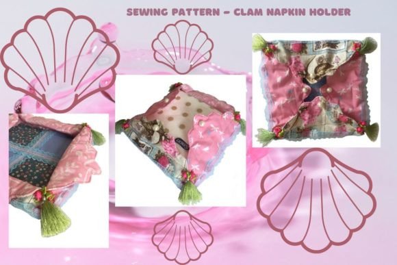 Clam Shell Fabric Napkin Holder PDF