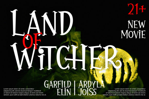 Darkness Witchery Font - Preview 2