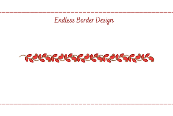 Endless Floral Border