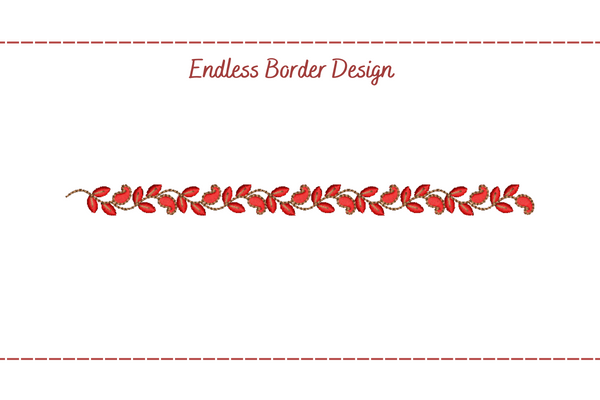 Endless Floral Border