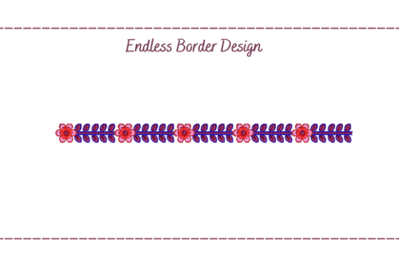 Endless Floral Border