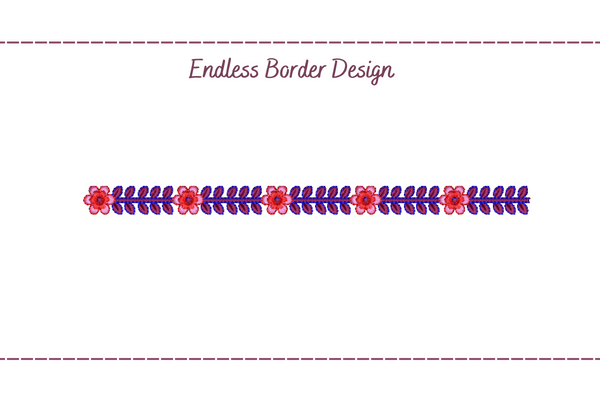 Endless Floral Border