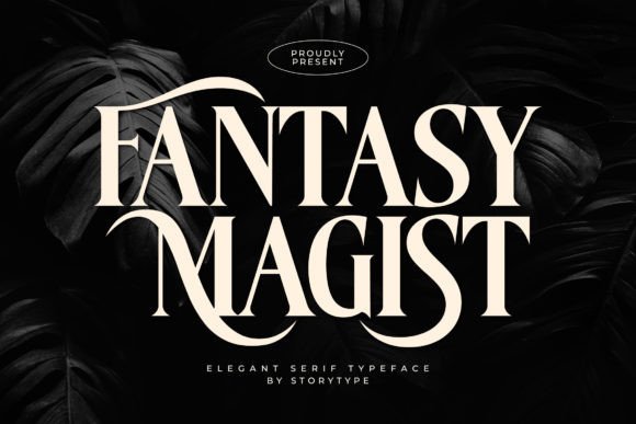 Fantasy Magist Serif Font By Storytype Studio