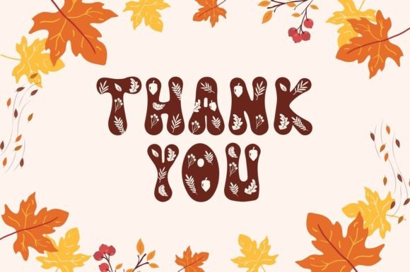 Fall Groovy Font - Preview 3