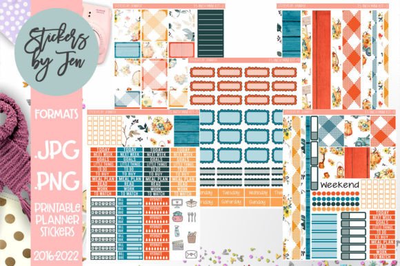 Fall Printable Planner Stickers