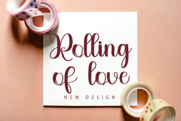 Fallin Simple Font - Preview 5