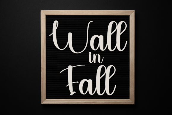 Fallin Simple Font - Preview 6