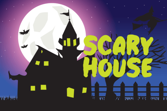 Feeling Scared Font - Preview 3