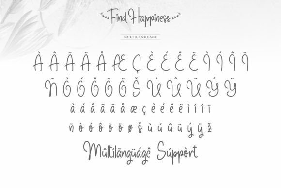 Find Happiness Font - Preview 5