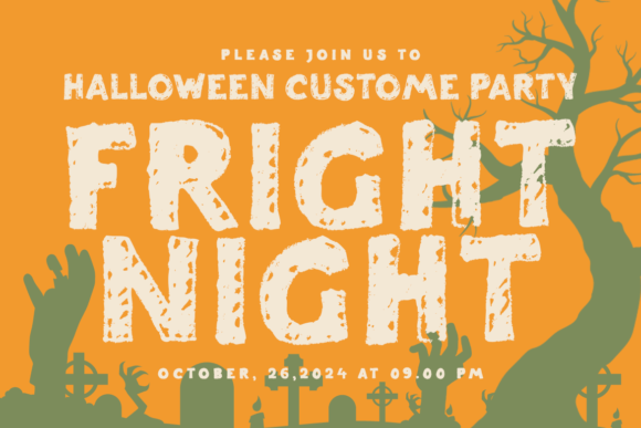 Freaky Witches Font PNG with transparent background - Preview 2