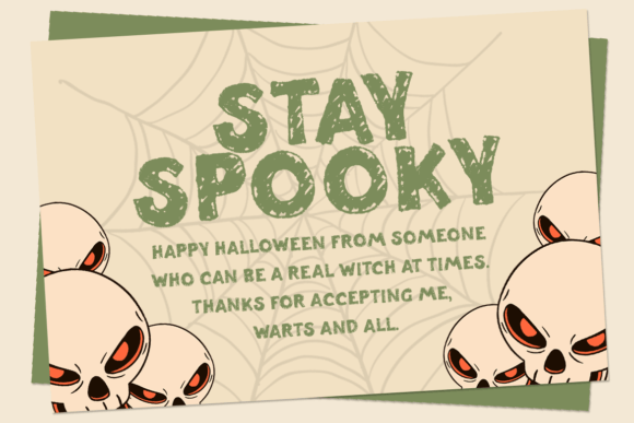 Freaky Witches Font PNG with transparent background - Preview 3