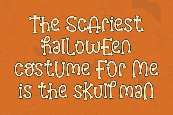 Funny Bones Font - Preview 2