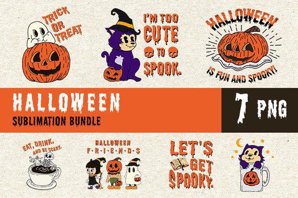 Vintage Ghost Halloween PNG Graphic by Mr.GR · Creative Fabrica