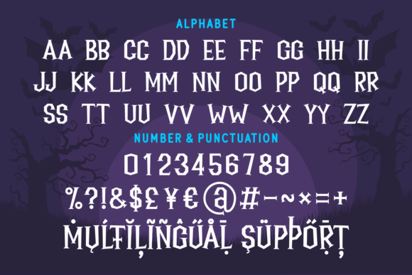 Halloween Creepy Night Font - Preview 5