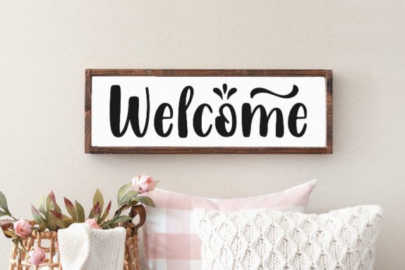 Jumping Unicorn Font PNG with transparent background - Preview 2