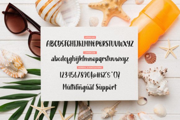 Jumping Unicorn Font PNG with transparent background - Preview 6