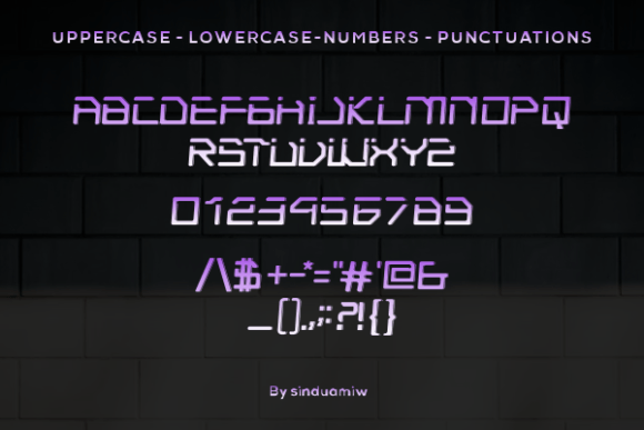 Layera Font PNG with transparent background - Preview 1