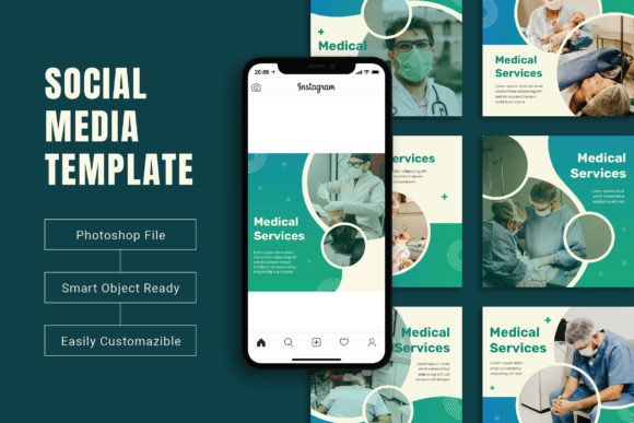 Wellness Instagram Template - Medical Post