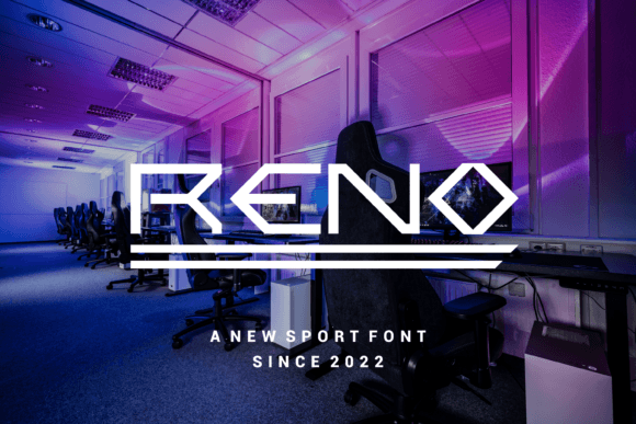 Netron Font PNG with transparent background - Preview 1