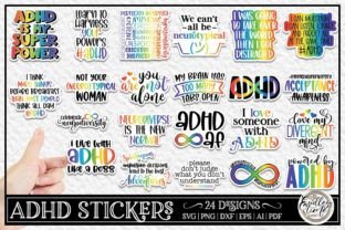 Neurodiversity + ADHD Sticker Bundle Graphic by Endless Time Graphics ...