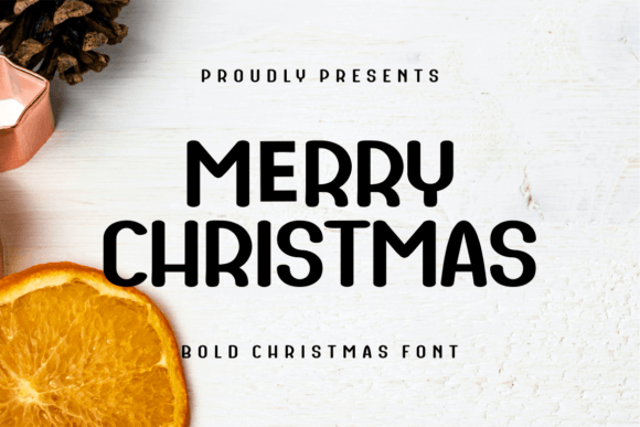 Orheka Christmas Font PNG with transparent background - Preview 1