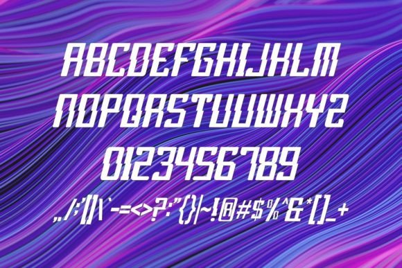 Orion Fillet Font PNG with transparent background - Preview 2