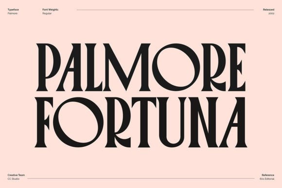 Palmore Font PNG with transparent background - Preview 1