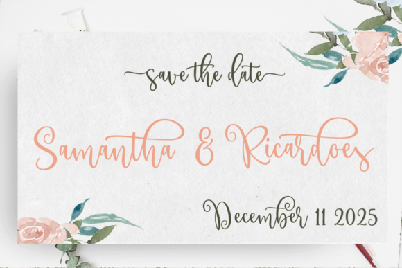 Panda Script Font PNG with transparent background - Preview 6