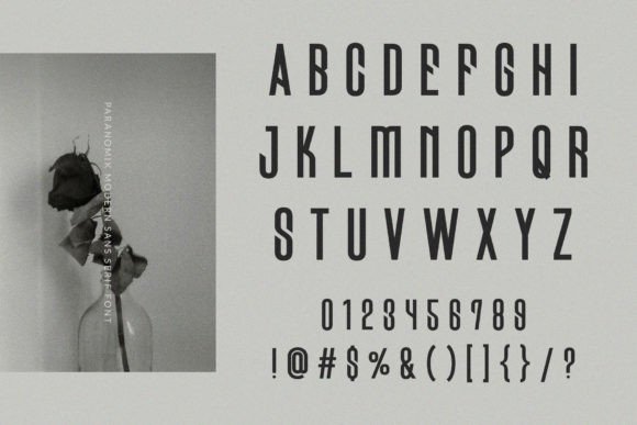 Paranomik Font PNG with transparent background - Preview 5
