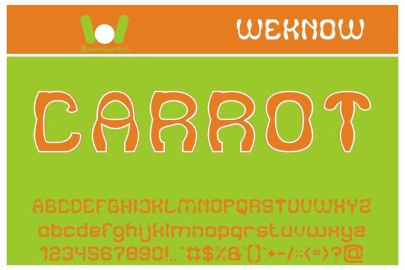 Red King Crab Font PNG with transparent background - Preview 1