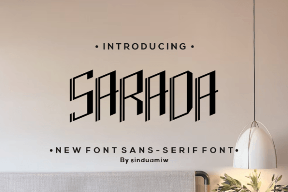 Sagaras Font PNG with transparent background - Preview 1