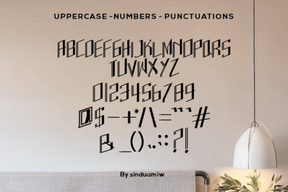 Sagaras Font PNG with transparent background - Preview 2