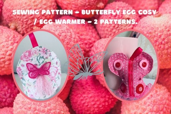 Sewing Butterfly Egg Cosy PDF Pattern