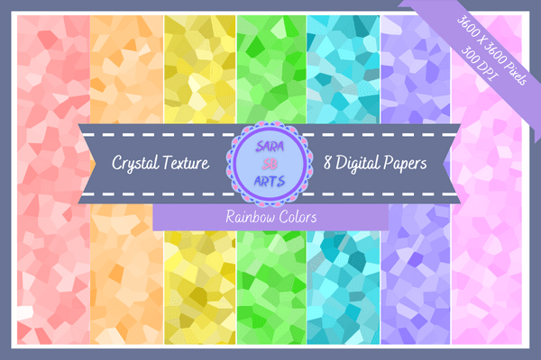 Sparkly Crystal Texture Digital Paper Graphic by sara_sb2000 · Creative ...