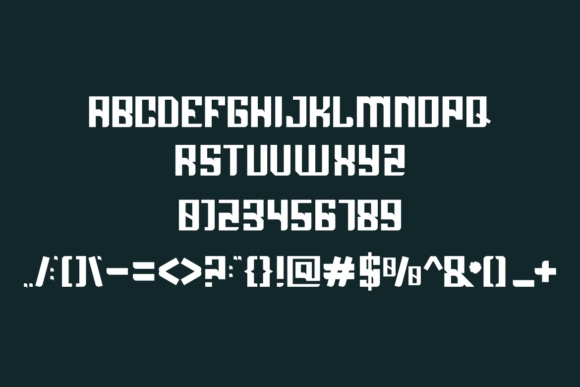 Aeflone Font - Preview 2