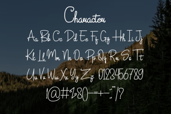 Angeli Font - Preview 2