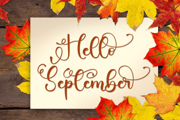 Autumn Font - Preview 1