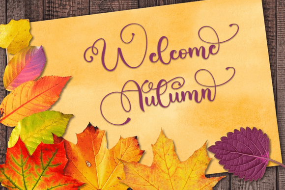Autumn Font - Preview 3